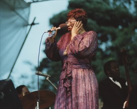 Ella Fitzgerald, Capital Radio Jazz Festival, Knebworth, Herts, 1981.