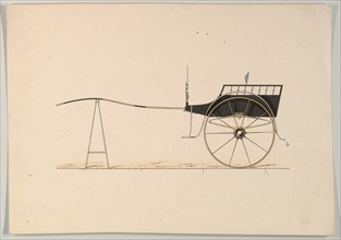 Design for Village Cart, 1850-74.