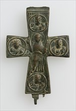 Half of a Reliquary Pendant Cross, Byzantine, 11th century.