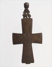 Reliquary Cross with Saint George, Byzantine, 800-1300.