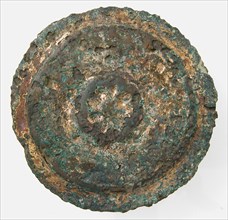 Flat Circular Ornament, Frankish (?), 6th-7th century (?).