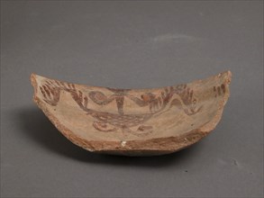 Bowl Fragment, Coptic, 4th-7th century.