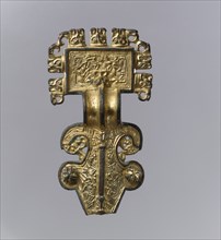 Square-Headed Bow Brooch, Anglo-Saxon, 500-600.