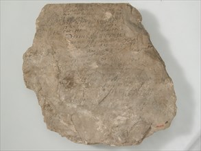 Ostrakon with Menander's "Sentences", Coptic, 580-640.