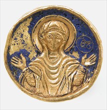 Ring with Enamel Bezel, Byzantine, 19th or 20th century (12th-13th century style).
