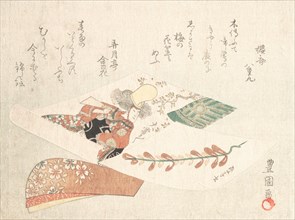 Print of a Kabuki Dancer from the Maiden of the Dojoji Temple (Musume Dojoji) , ca. 1810s.