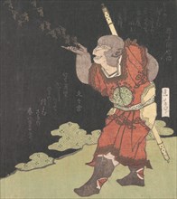 The Monkey King Songoku, from the Chinese novel Journey to the West , probably 1824.