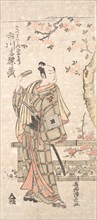 The Actor Ichikawa Komazo I in the Role of Satsuma Kushi no Gengobyoye, ca. 1763.