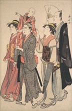 Ichikawa Danjuro V and His Family, 1782.