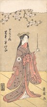 The Actor Iwai Hanshiro IV as Sakura Hime, the Cherry Princess, 1767.