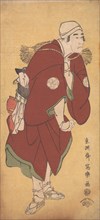 Bando Mitsugoro II as the Farmer Asakusa no Jirosaku, 1794-95.