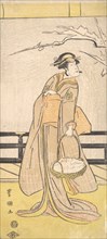 Nakayama Tomisaburo in a Female Role, ca. 1790-1825.