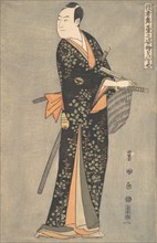 Kabuki Actor Sawamura Sojuro III, from the series Portraits of Kabuki Actors on Stage (Yakusha butai no sugata-e), ca. 1794.