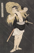 The Actor Otani Tomoemon in the Role of Ono Sadakuro, from the series Image of Actors on Stage, ca. 1795.