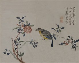 Bird on a Flowering Branch, 19th century.