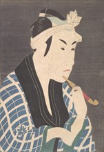 Matsumoto Koshiro IV as the Fish Peddler Gorobei, Probably late 1880s or early 1890s.