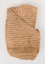 Ostrakon with a Letter from Joseph to - , Coptic, 580-640.