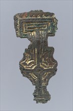 Square-Headed Brooch, Anglo-Saxon, first half 6th century.