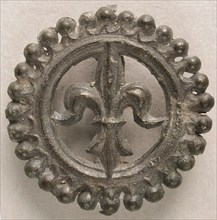 Badge with Lily of Purity, British, 14th-15th century.
