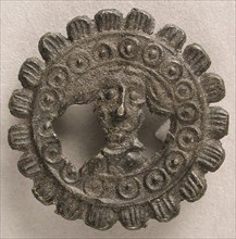 Badge with Head of John the Baptist, British, 14th century.