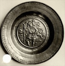 Dish, German, early 16th century.