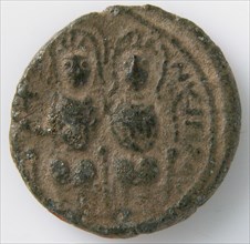 Coin of Justin II, Byzantine, 6th century (572-573).