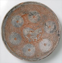 Bowl with Lioness, Byzantine, 1100-1300.