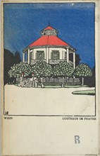 Vienna: "Pleasure Pavilion" in the Prater (Wien: Lusthaus im Prater), 1908.