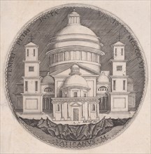 Saint Peter's Basilica, dated 1517.
