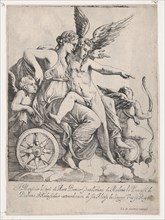 Venus and Cupid on a Chariot, 1607-61.