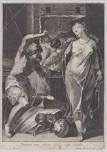 Vulcan forging the armor of Achilles, 1624-75.