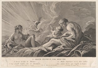Love Instructed By Mercury, 18th century.