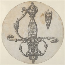 Design for a Sword Hilt, 1550-60.