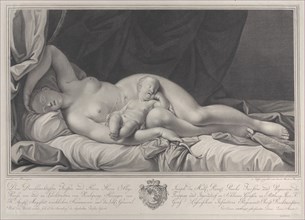 Sleeping Venus with Cupid in her lap, 1783.