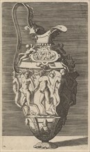 Vase with Dancing Women and Satyrs, 17th century (late).