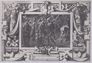 Medea Embarks with Jason (Soudain de nuit avec Jason Medée laissant Colchis en l'Argo est montée), 1563.