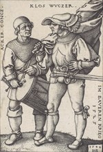 Standard Bearer and Drummer, 1544.