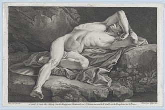 Study of Male Nude, 1762.