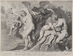 Ixion deceived by Hera, 1620-24.