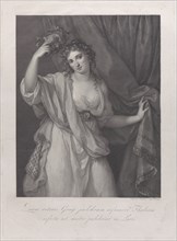 Lady Hamilton as the Comic Muse, Thalia, 1791.