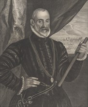 Francisco Valdes, Spanish Commander, from the series Quatuor Personae..., 1649.