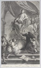 The Virgin appearing to San Filippo Neri, 1760-1819.