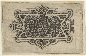 Arabesque Design on Dark Ground, 1534-1562.