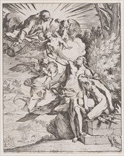 The sacrifice of Isaac by his father Abraham, ca. 1640-42.