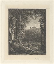 The Sleeping Shepherd; Early Morning, 1857.