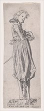 English Nobleman, from Noblemen of Different Countries, Plate 3, ca. 1615.