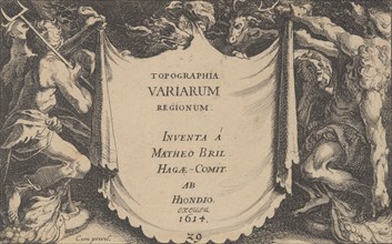 Title to Topographia Variarum Regionum, 1614.