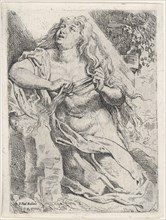 Mary Magdalen in the wilderness, ca. 1613-14.