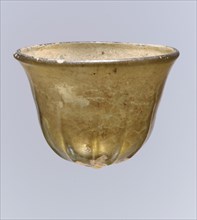 Glass Palm Cup, Frankish, 7th-8th century.
