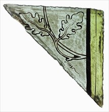 Glass Fragment, British, ca.1350.